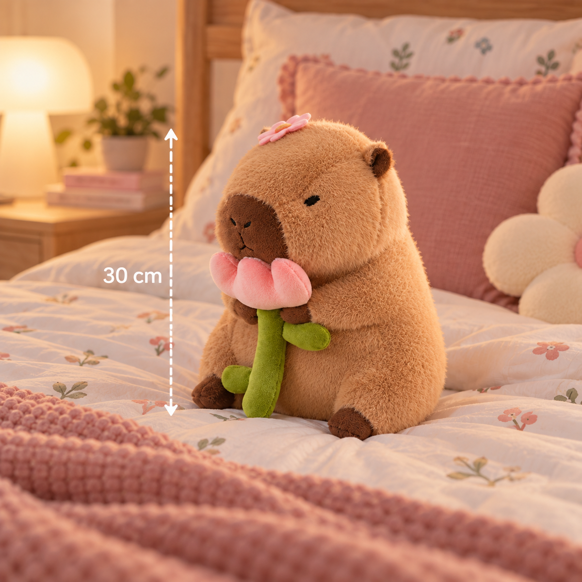 Capybara gosedjur – i fyra söta utföranden (ca 30 cm)