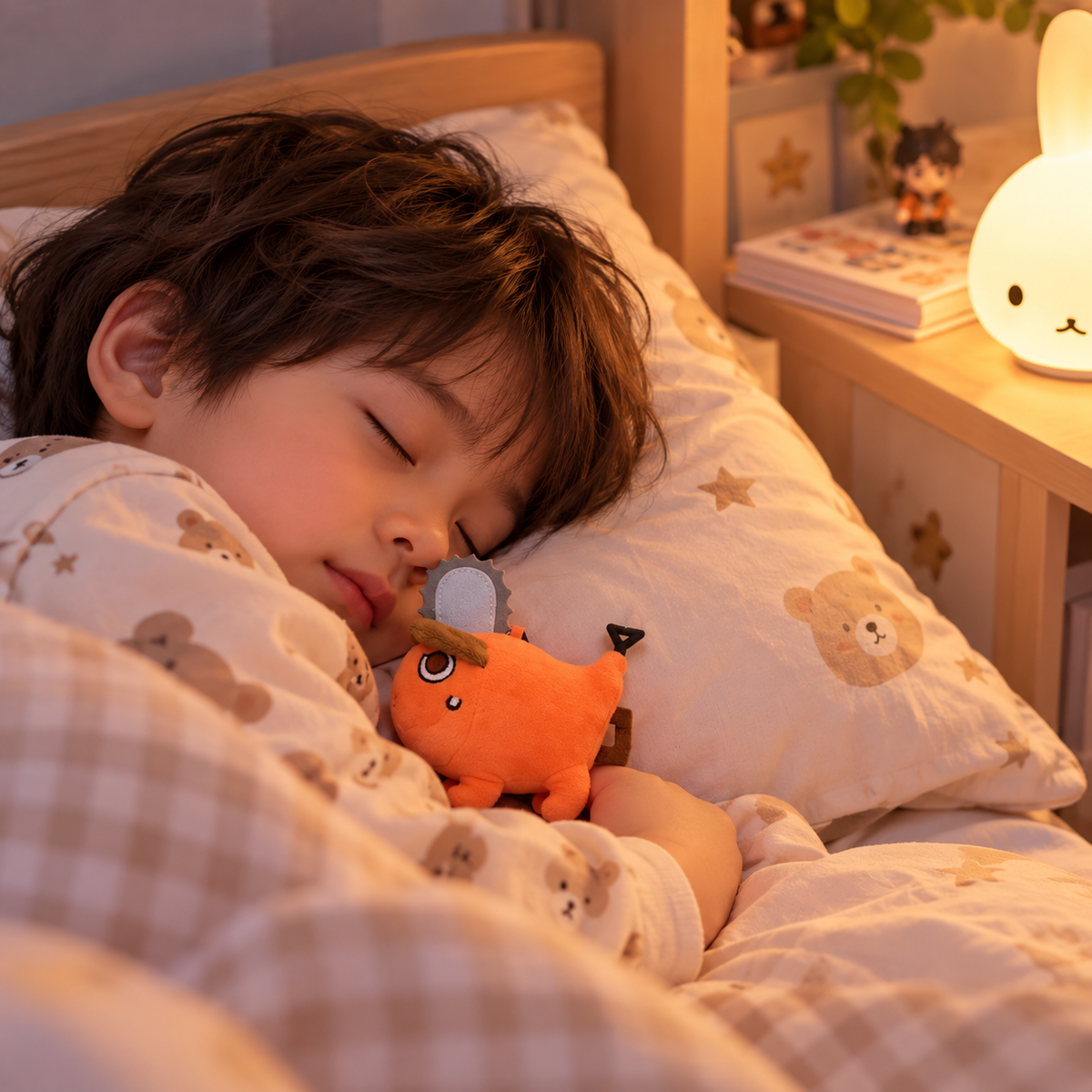 Gosedjur – Söt orange figur 10 cm