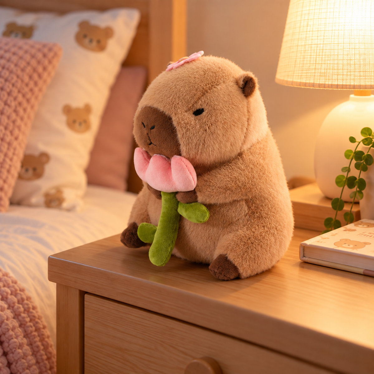 Capybara gosedjur – i fyra söta utföranden (ca 30 cm)