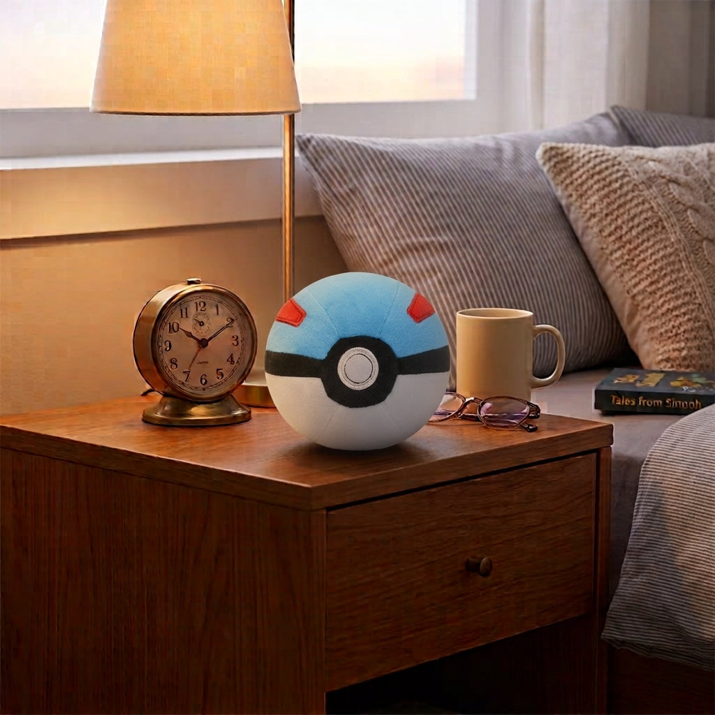 Pokéball gosedjur – 9 klassiska modeller (12 cm)