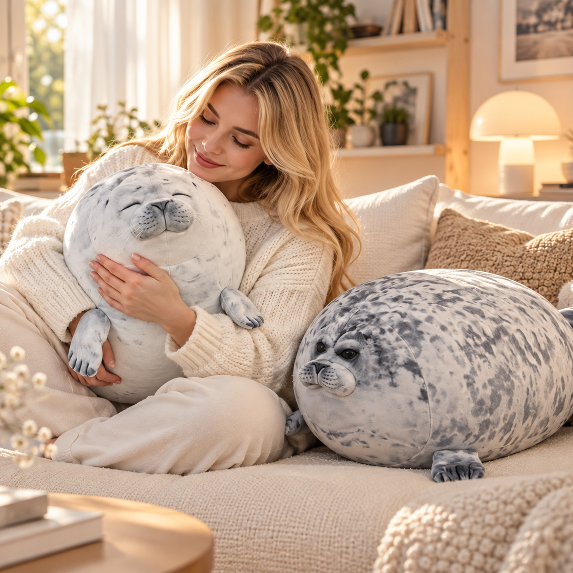 Gosedjur Knubbig säl 20 cm