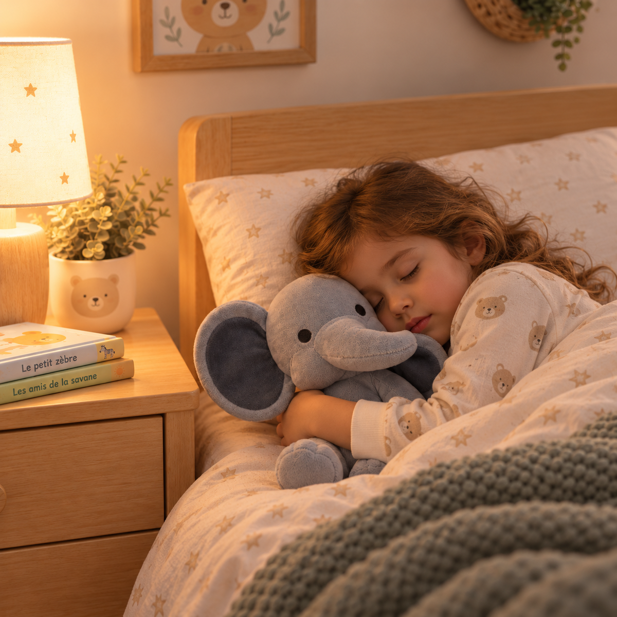 Elefant gosedjur – mjuk och fluffig (25 cm)