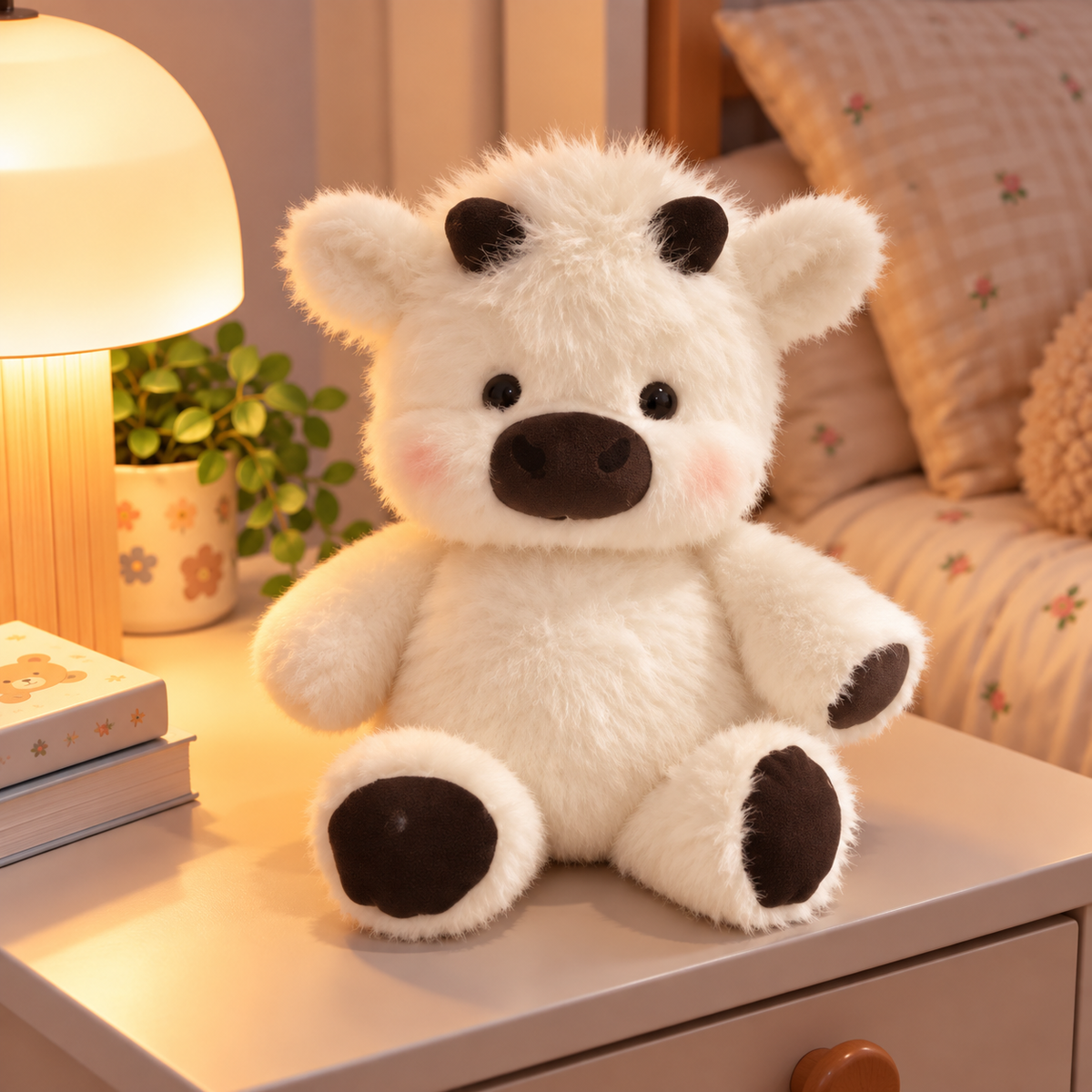 Gris kramkudde – 14 färger (45 cm)