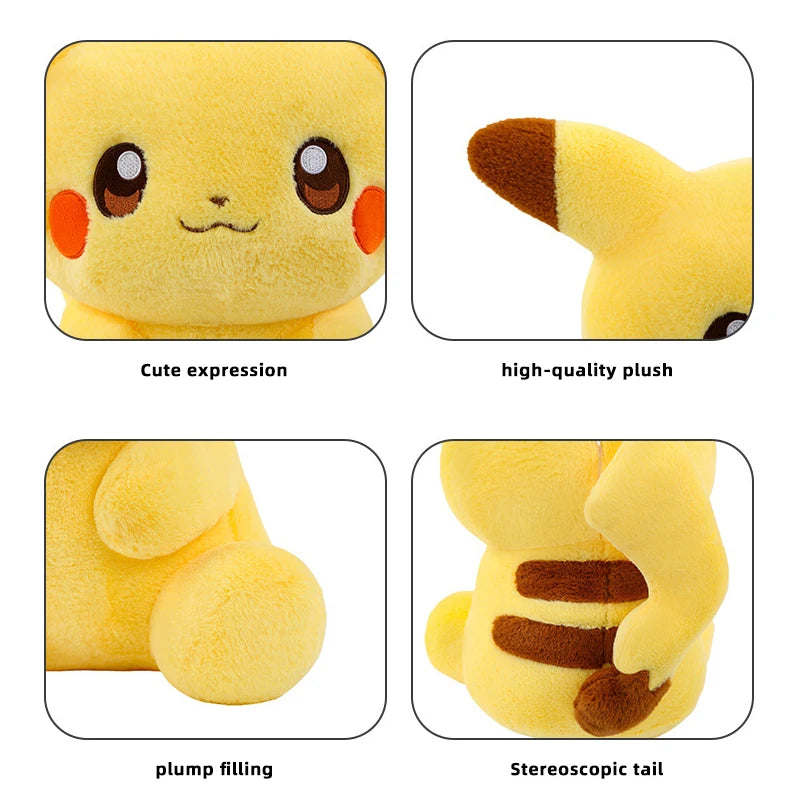 Pikachu gosedjur – stor Pokémon-kudde (40–80 cm)