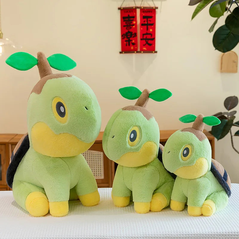 Turtwig gosedjur – stor Pokémon-kudde (35–80 cm)