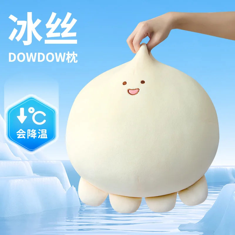 Bläckfisk gosedjur – mjuk kawaii-kudde (40 cm)