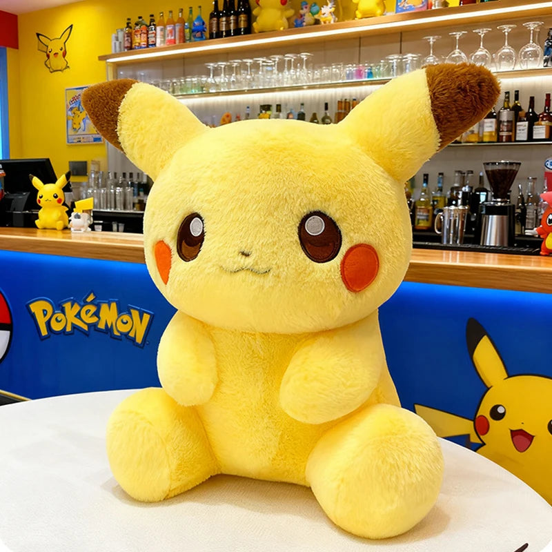 Pikachu gosedjur – stor Pokémon-kudde (40–80 cm)