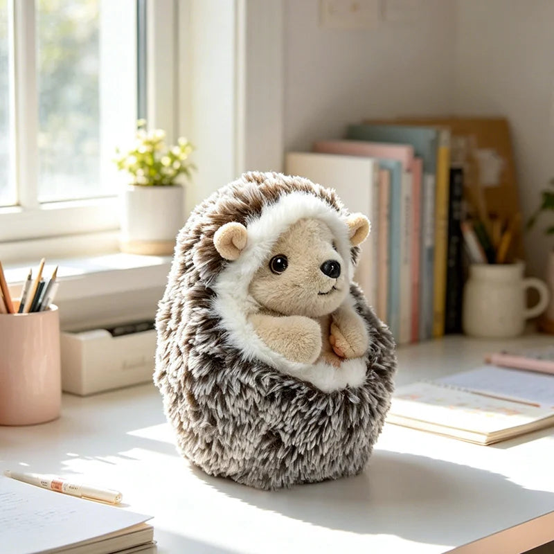 Får eller igelkott gosedjur – runt och knubbigt (10–30 cm)