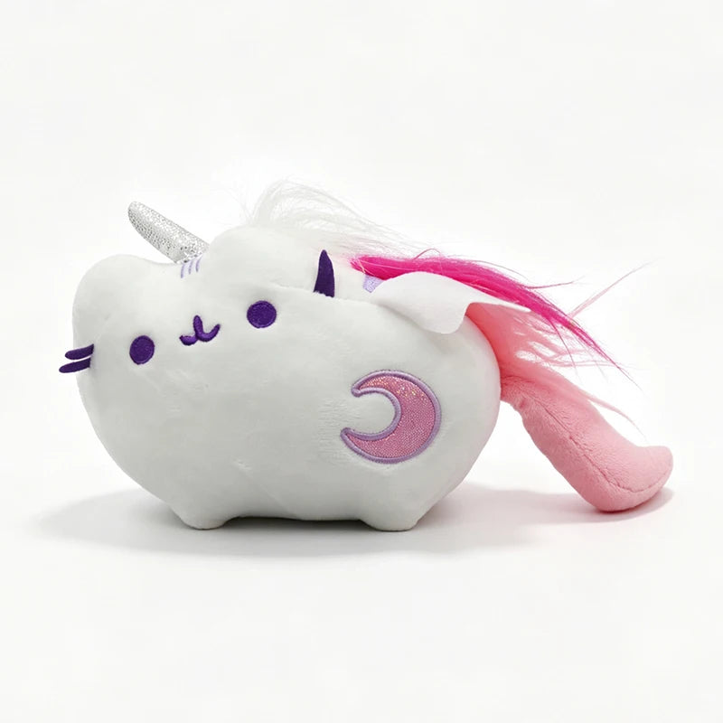 Pusheen gosedjur – grå katt med mat-tema